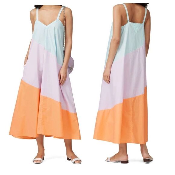 VEDA Summer Pastel Fiesta Dress - Picture 1 of 9